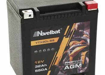 Akumulator NOVELBAT HP FA YTX30L-BS 12V 32Ah 550A