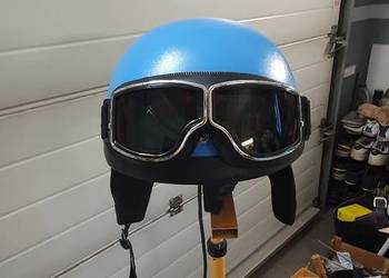 Kask orzeszek gogle