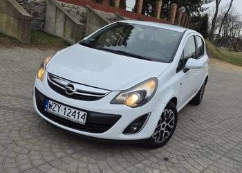 Opel Corsa D Lift 1.4 benz. 2011r Klima Tempomat  Grzana kier i fotele PL
