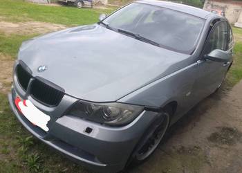BMW E90 2,5 BENZ uszkodzone