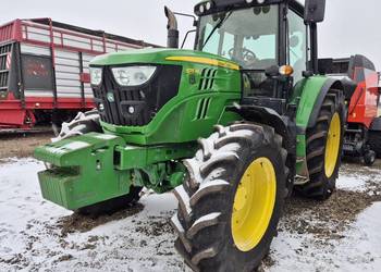John Deere 6115M Pneumatyka nowe opony z zagranicy nie pracował w polu