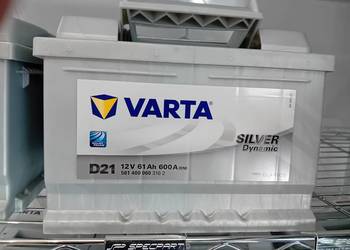 Akumulator 61Ah 600A EN VARTA Silver Dynamic D21