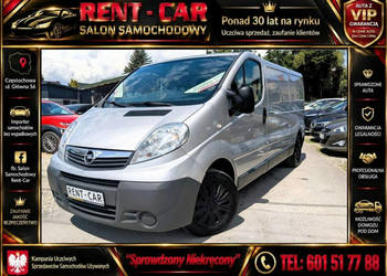 Opel Vivaro Long 2.0D*115PS Ciężarowy 3-Osoby Bezwypadkowy Klima*Serwis*GW…
