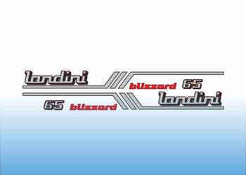 Naklejki Landini Blizzard 65- super mocne z laminatem ochronnym UV!