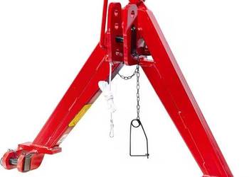 TL150679KR Trójkąt zaczepowy "ciągnik", kat. 2 "Black line"