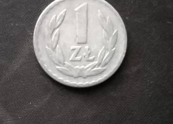 1.  PRL 1 zł.  z 1949 r. bez znaku menniczego