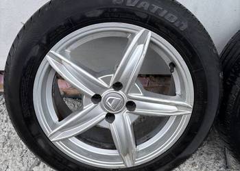 Felgi aluminiowe Dacia 16” 4x100 + opony letnie 205/55 R16 komplet