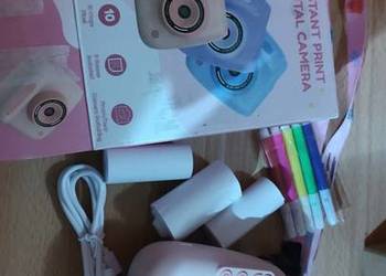 dziecięcy aparat cyfrowy z funkcją natychmiastowego druku