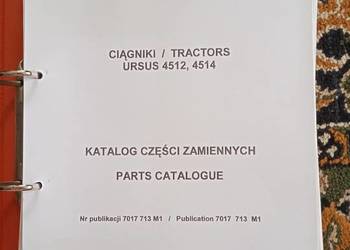 Katalog części zamiennych ciągnik rolniczy Ursus 4512,4514