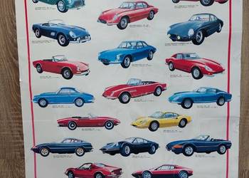 Plakat Ferrari a legend 68x98 cm