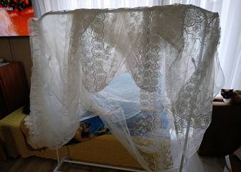 firana długa balkonowa