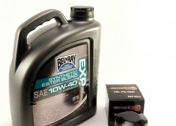 Olej z filtrem BEL-RAY 10w40 CBR Hornet Bandit FZ6 Virago