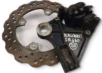 TARCZA HAMULCOWA ZACISK TYŁ kawasaki ER6 ER650 06-09 tylny zacisk hamulcowy