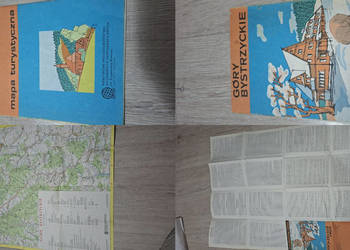 Góry Bystrzyckie. Mapa turystyczna 1:60 000