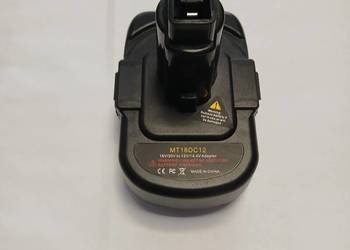Adapter akumulatorowy MT18DC12.