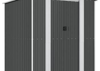 vidaXL Szopa ogrodowa, antracytowa, 192x191x223 cm(SKU:3147449)