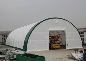 Hala namiotowa łukowa wzmocniona 15,25x24,4 m PVC 900g/m²