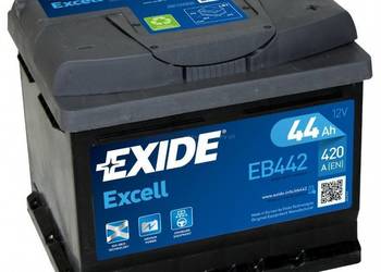 Akumulator 44Ah 400A Exide Excell kostka P+