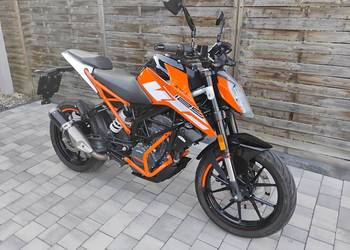 KTM Duke 125 na kategorię B lub A1, tyko 8 tyś km!