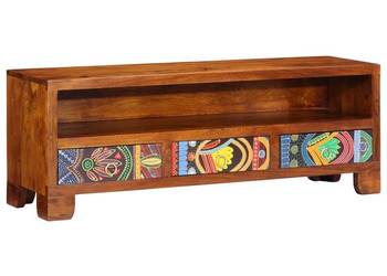 vidaXL Szafka RTV wielokolorowa 110x30x40 lite(SKU:4016502)