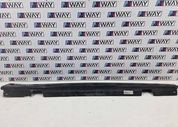 BMW E90 E91 NAKŁADKA LISTWA PROGOWA PRAWA 475 BLACK SAPHIRE 903123853