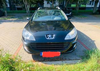 Przód kompletny peugeot 407 EXLD zderzak maska błotnik lampa