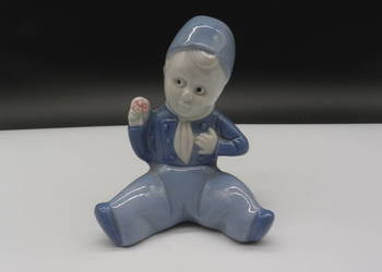 Lippelsdorf Porcelanowa figurka chłopca z porcelany,