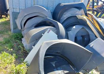 Błotniki nadkola plastiki do samochodów ciężarowych różne