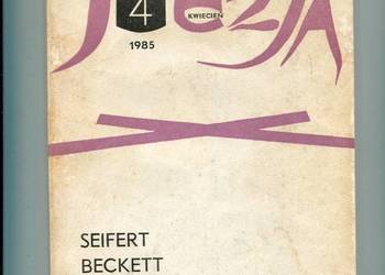 Poezja Nr 4 1985 Seifert Beckett i inni...