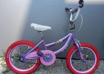Rower rowerek dziecięcy dla dziecka dla dziewczynki Princess 16"