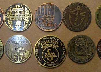Toruńskie medale okolicznościowe 10 sztuk