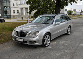 Mercedes-Benz Klasa E 2007 r. 3,0CDI (224KM) Automat Skóry 4Matic