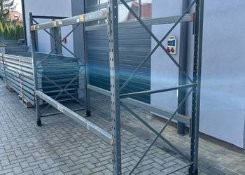 Regały paletowe dexion magazynowe przemysłowe H300cm belka 2750mm