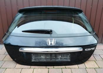 Klapa Bagażnika Szyba Honda Civic VII 5D Lift Czarna