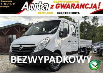 Opel Movano 2.3D*145PS*Bezwypadkowy*Opłacony*6-Osób Skrzynia*Serwis*GWARAN…