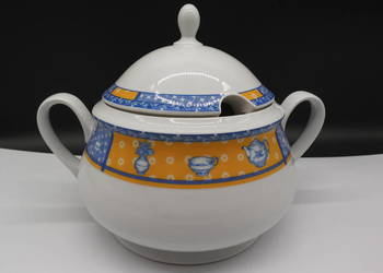 Porcelanowa Waza do Zupy THUN 1794 Karlovarský Porcelán Piękny Wzór Kuchenn