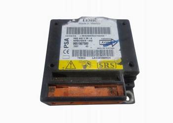STEROWNIK SENSOR AIRBAG CITROEN C3 PLURIEL 9651507580