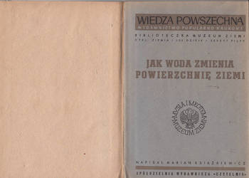 (01469) JAK WODA ZMIENIA POWIERZCHNIĘ ZIEMI – MARIAN KSIĄŻKI