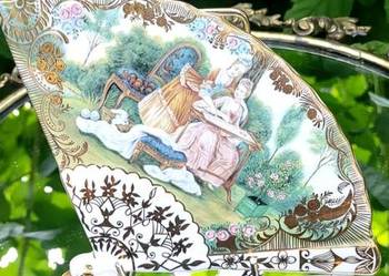 WACHLARZ  PORCELANOWY COMPTON & WOODHOUSE, LADIES OF LEISURE