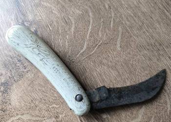 Radziecki nożyk składany z dawnych lat produkcji