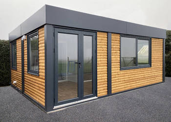 gastronomiczny, 6x5 Pawilon kontener handlowy, sklep, kiosk,