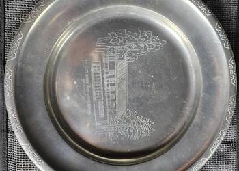 Duży tależyk z cyny 1906-1956