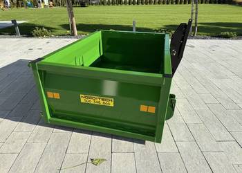 skrzynia transportowa na tył ciągnika tylny TUZ kiper mechaniczny