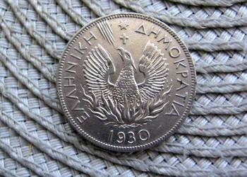 Grecja 5 Drachm 1930r