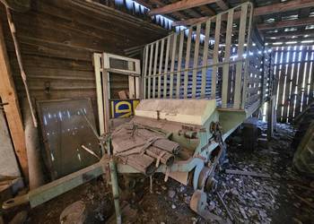 1995 Przyczepa samozbierająca garażowana, skrzynia 5x2x1,8m