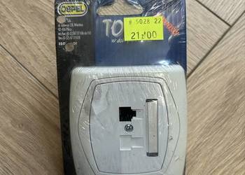 Gniazdo telefoniczne pojedyncze marki OSPEL