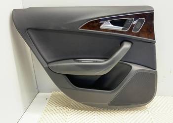BOCZEK DRZWI LEWY TYŁ AUDI A6 C7 4G0867221 Sedan/Limuzyna 10-18 TAPICE