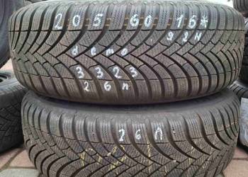 2x koła stal 5 112 R 16 6,5j et 46 zimówki 205 60 16 Semperit 23R 8mm demo