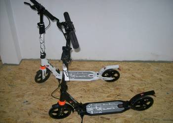 Hulajnoga do 100kg 2xamortyzator hamulec tarczowy