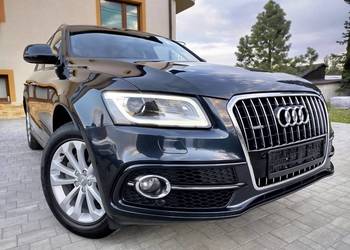 AUDI Q5 2.0TDI 190KM 2xS-LINE panorama skóra navi hak led czarny sufit ASO